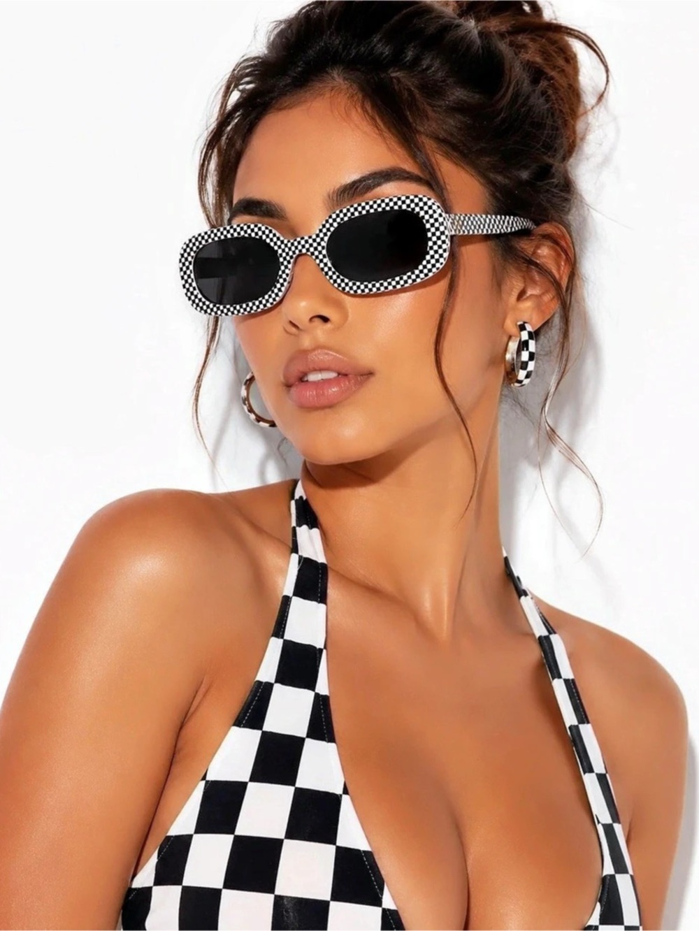 Checkered Sunglasses
